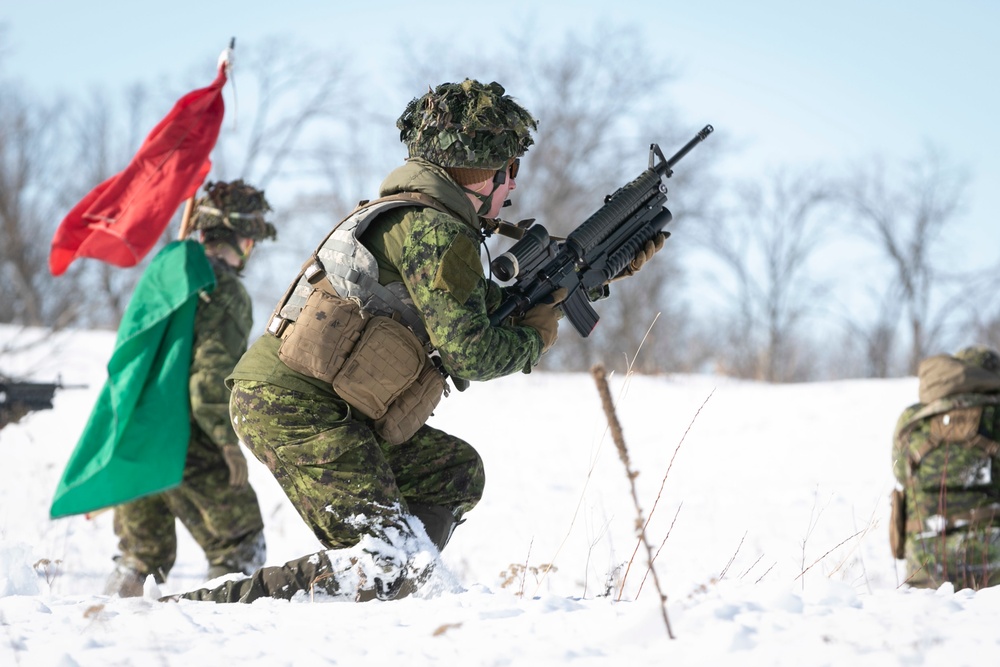 38th Canadian Brigade Group conducts training on Camp Ripley