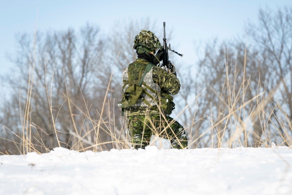 38th Canadian Brigade Group conducts training on Camp Ripley