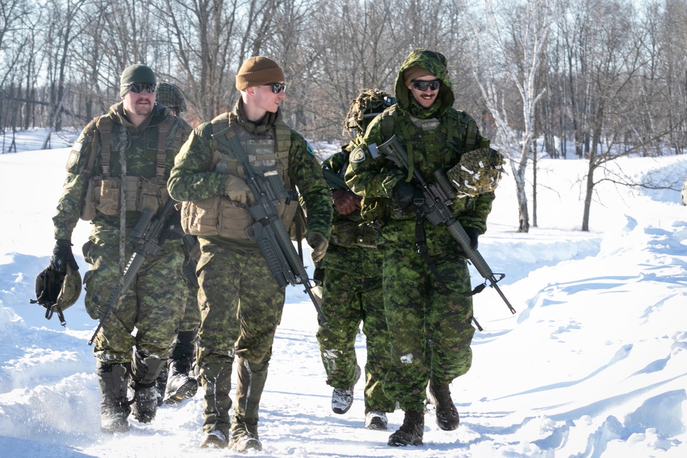 38th Canadian Brigade Group conducts training on Camp Ripley