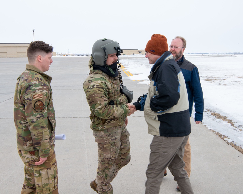 House Armed Services Committee Staff Delegates visit Minot Air Force Base