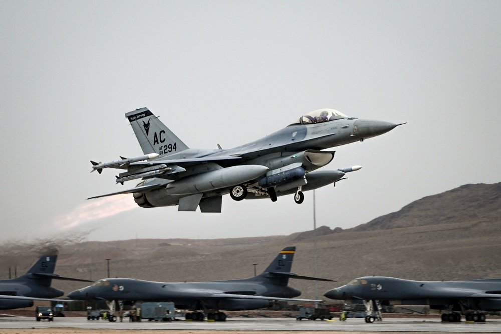 20th FW launches with participants of Red Flag-Nellis 23-2