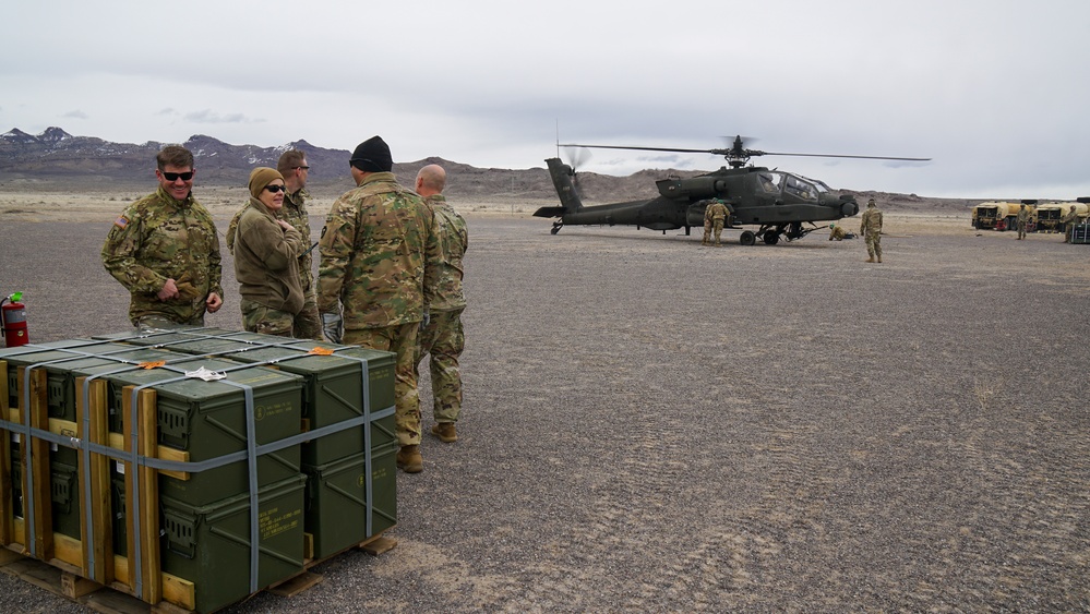 Live-fire Aerial Gunnery Training