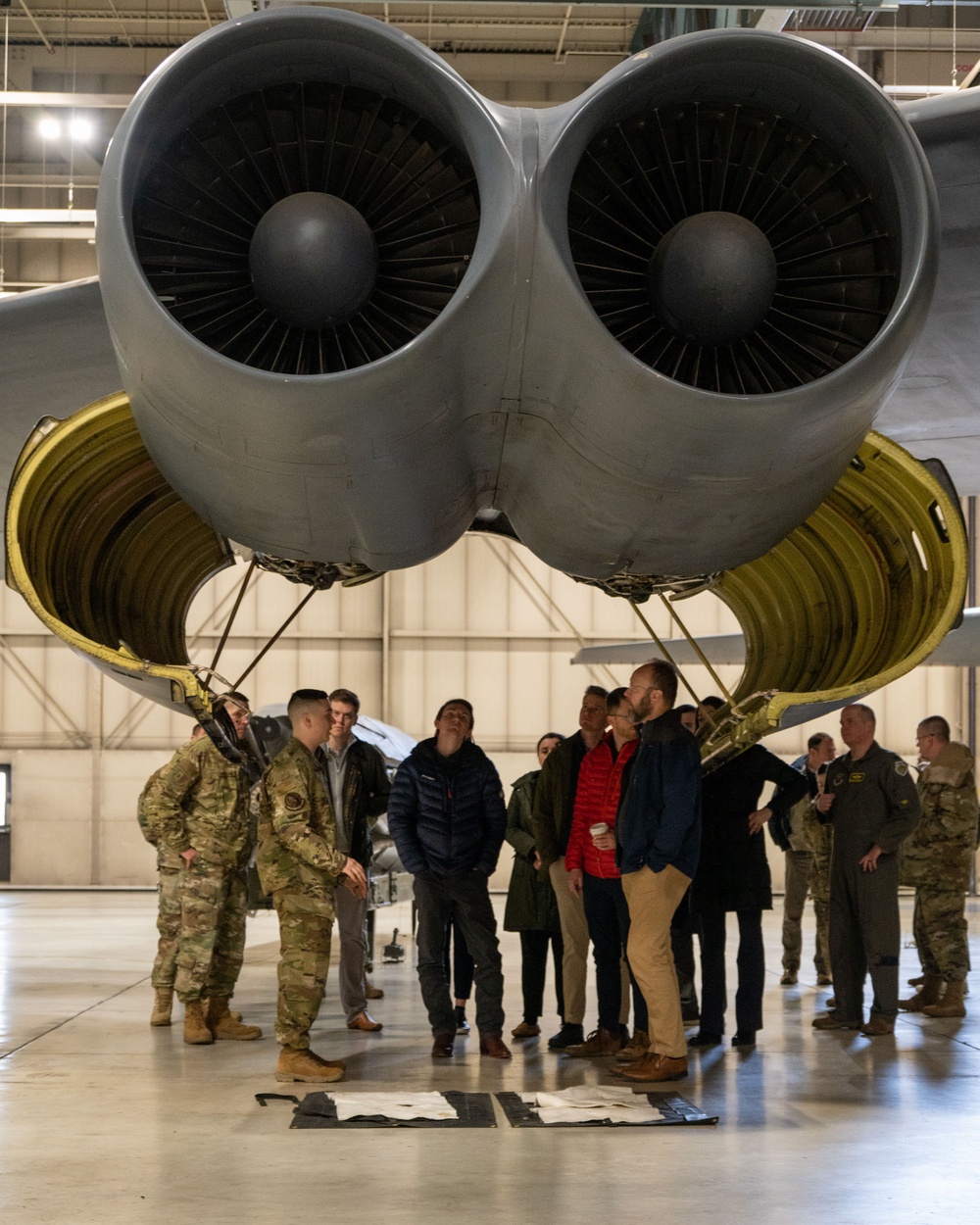 House Armed Services Committee Staff Delegates visit Minot Air Force Base