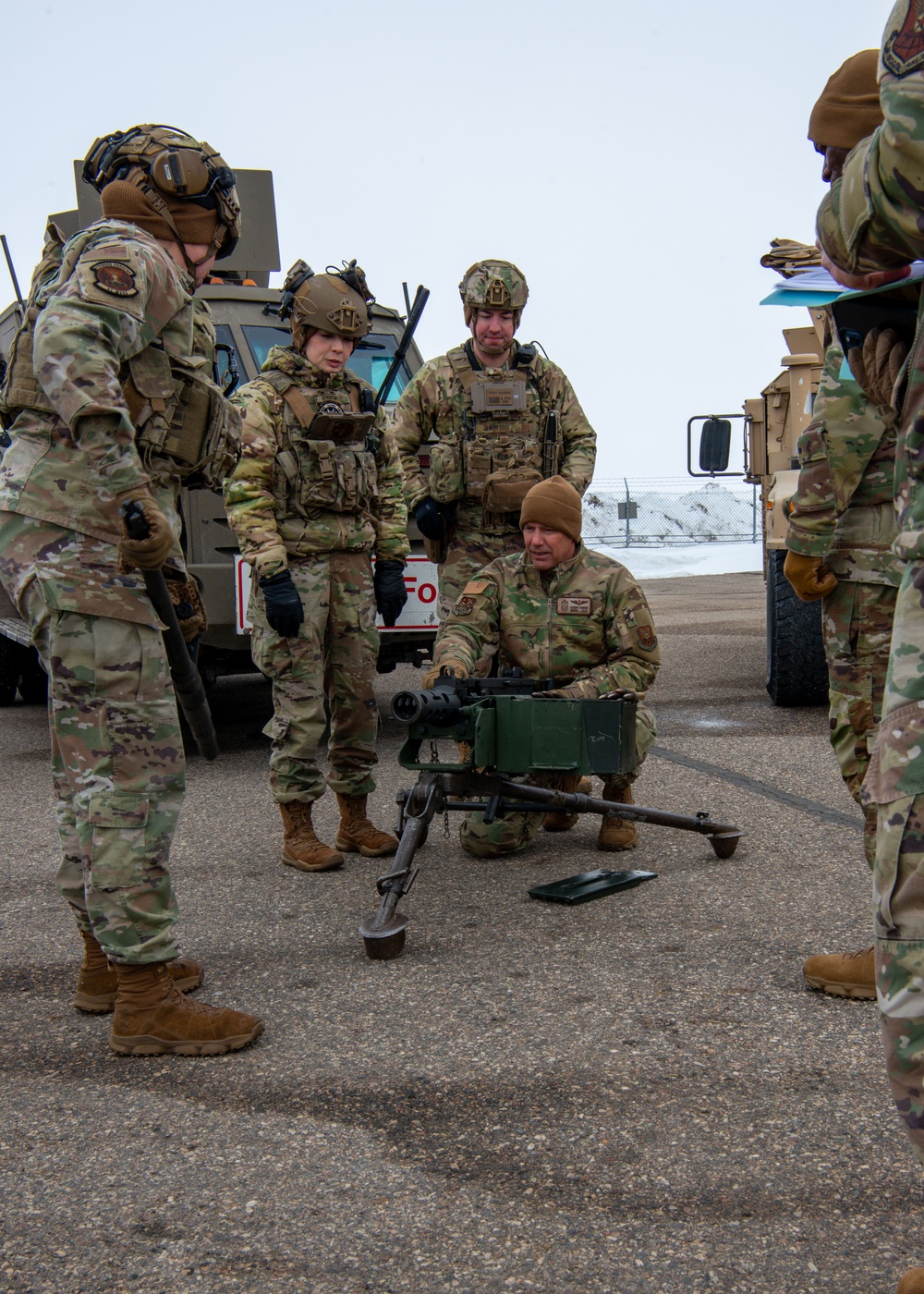 House Armed Services Committee Staff Delegates visit Minot Air Force Base