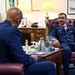 CSAF Brown meets Qatar Maj. Gen. Al-Mannai