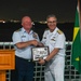 USCGC Stone hosts reception for Brazil officials and armed forces personnel