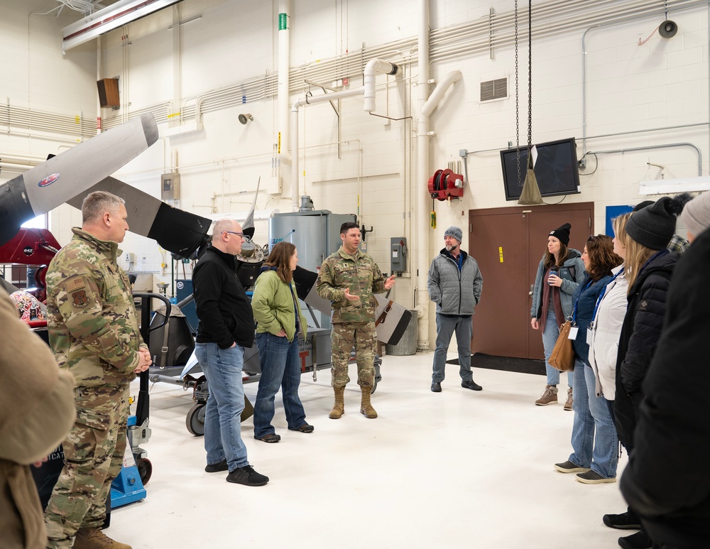 Educators Learning About the 133rd Airlift Wing