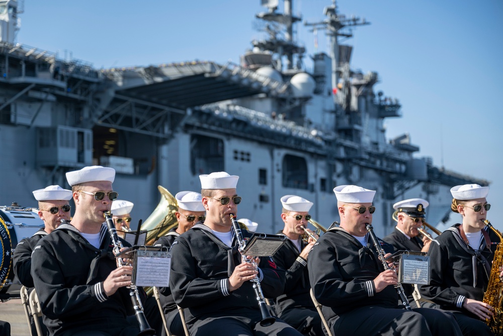 Naval Base San Diego Change of Command Ceremony