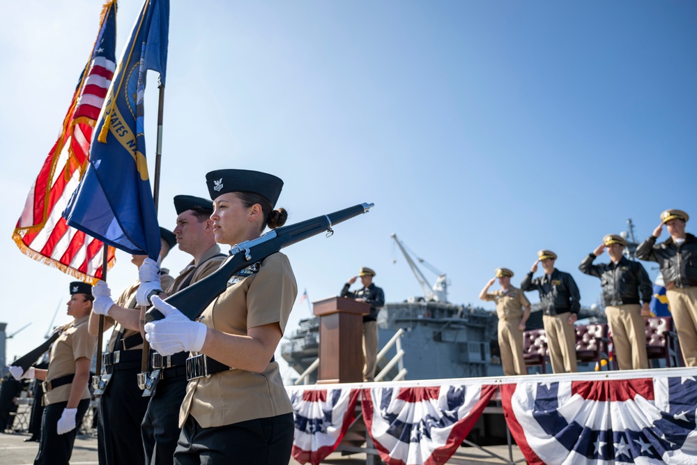 Naval Base San Diego Change of Command Ceremony