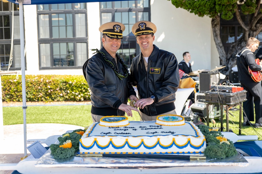 Naval Base San Diego Change of Command Ceremony