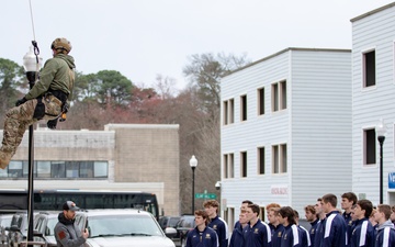 Notre Dame Lacrosse Team Visit to Secret Service