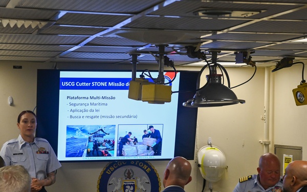 USCGC Stone conducts engagements with Brazilian officials and U.S. Embassy personnel
