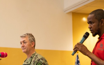 Accra, Ghana Flintlock Closing Ceremony