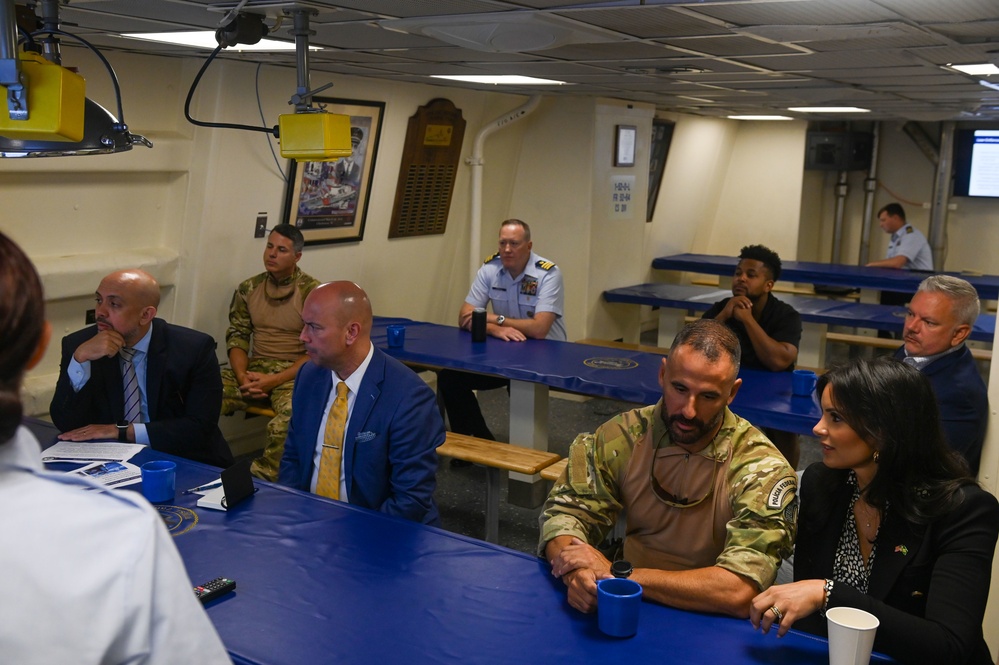 USCGC Stone conducts engagements with Brazilian officials and U.S. Embassy personnel