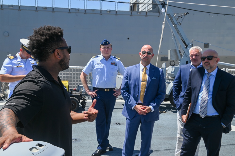 USCGC Stone conducts engagements with Brazilian officials and U.S. Embassy personnel