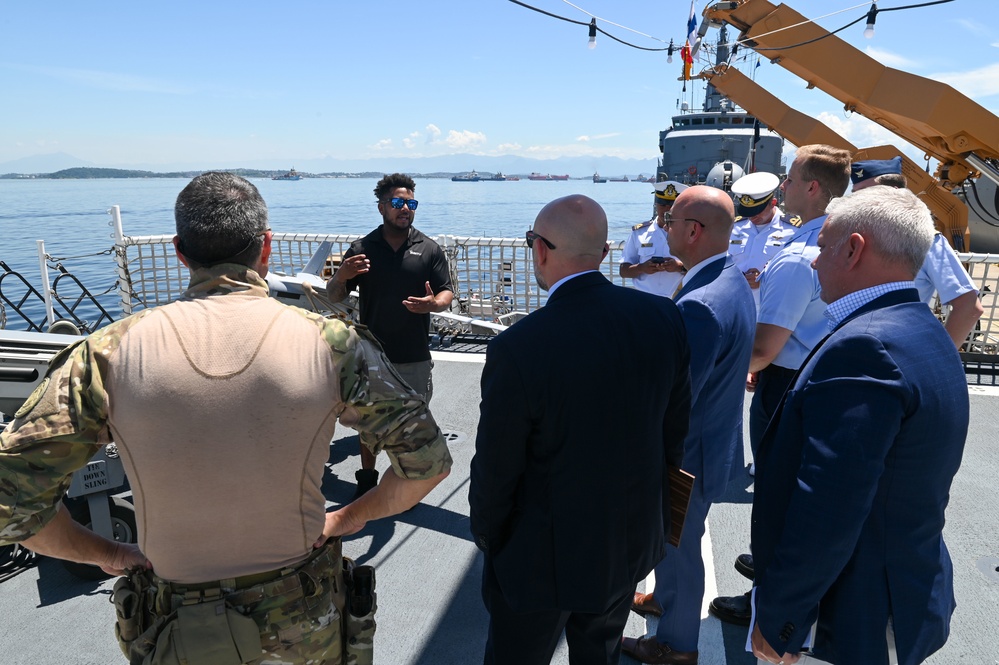 USCGC Stone conducts engagements with Brazilian officials and U.S. Embassy personnel