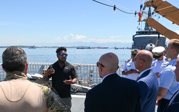 USCGC Stone conducts engagements with Brazilian officials and U.S. Embassy personnel