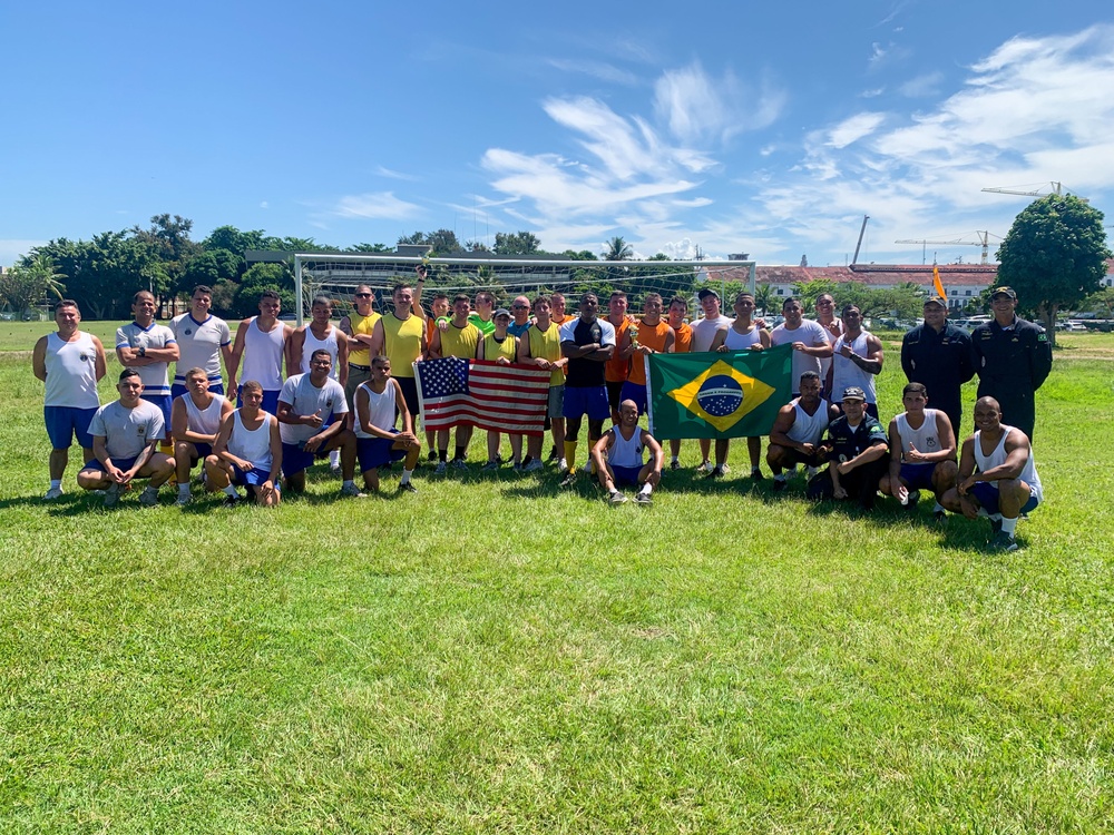 USCGC Stone conducts engagements with Brazilian officials and U.S. Embassy personnel