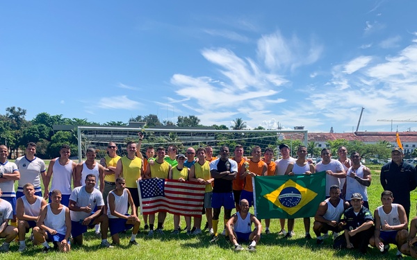 USCGC Stone conducts engagements with Brazilian officials and U.S. Embassy personnel