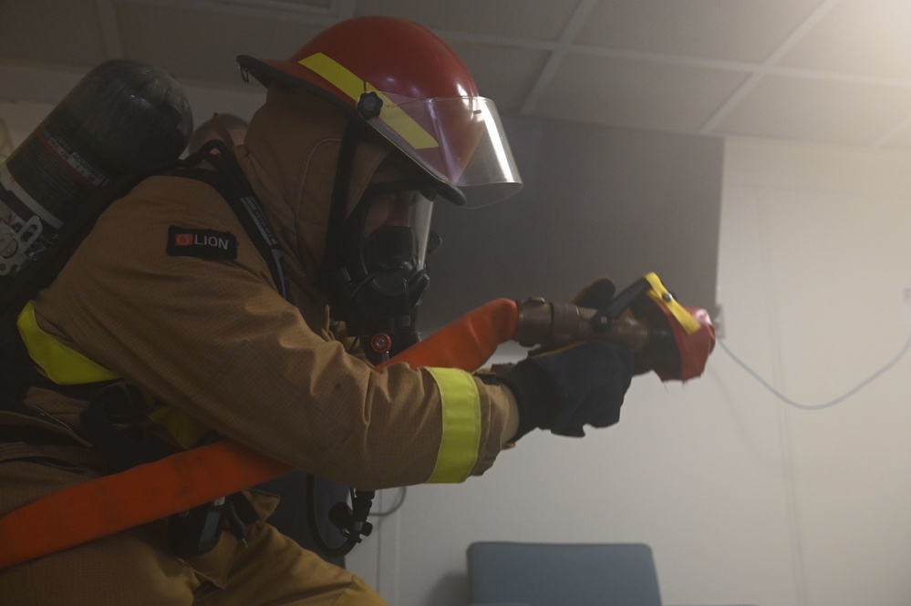 USCGC Stone conducts drills underway