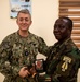 U.S. SOCAF Commander greets Ghana Armed Forces