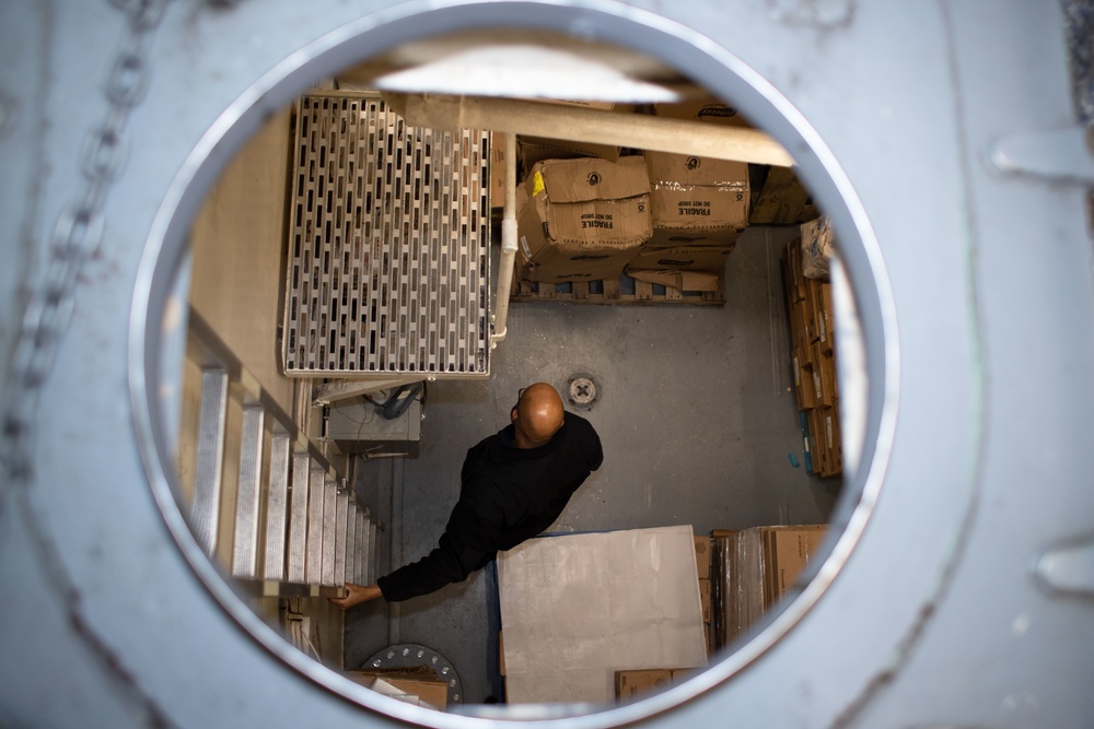 Below the Mess Decks with the Culinary Specialists