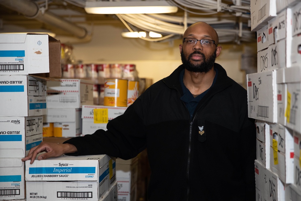 Below the Mess Decks with the Culinary Specialists