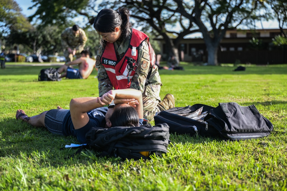 JBRE: medical evacuation, casualty exercise