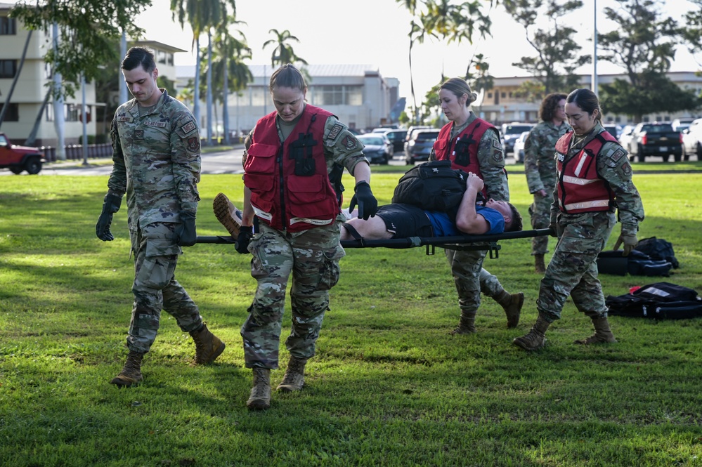 JBRE: medical evacuation, casualty exercise