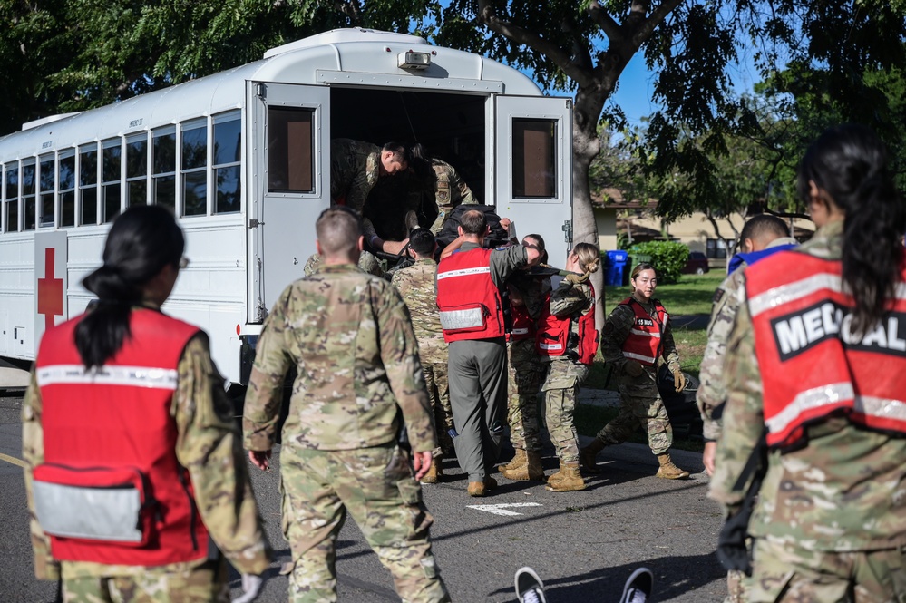 JBRE: medical evacuation, casualty exercise