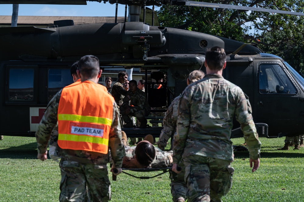 JBRE: medical evacuation, casualty exercise