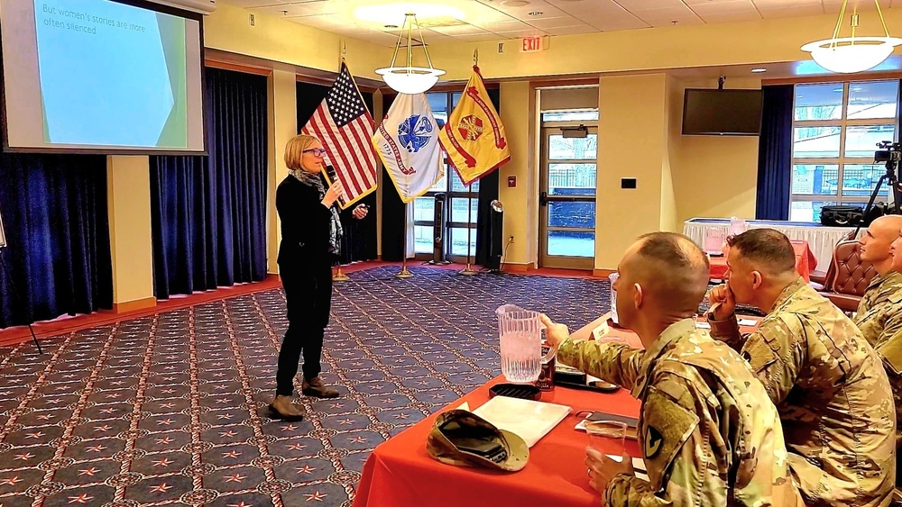 Fort McCoy holds 2023 Women’s History Month Observance in DOD’s theme: ‘Celebrating Women Who Tell Our Stories’