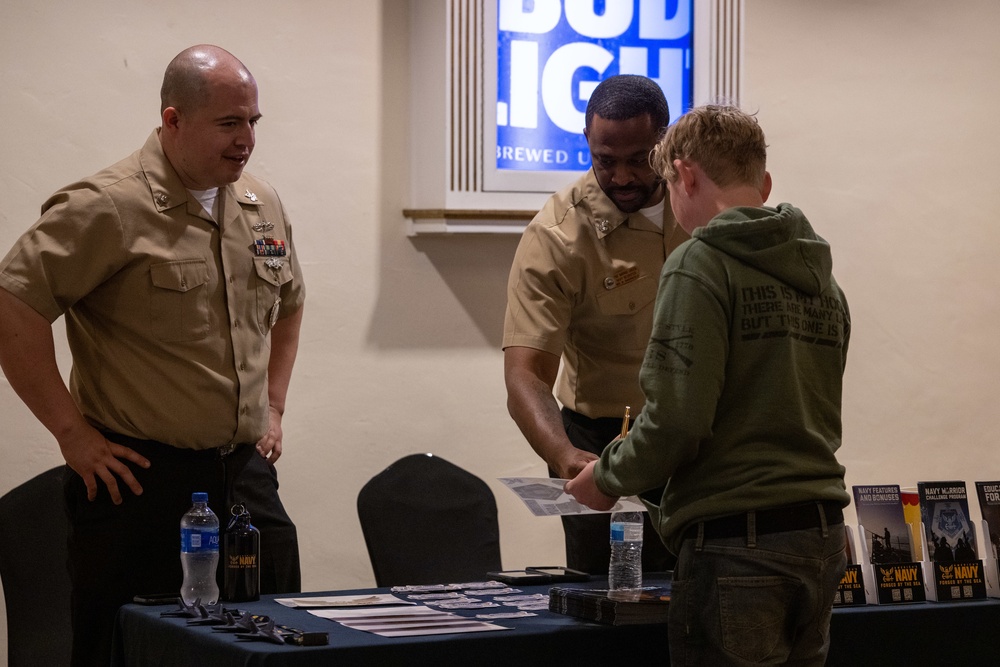 U.S. Navy Band Sea Chanters perform in Bakersfield