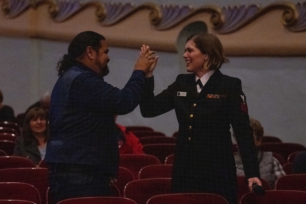 U.S. Navy Band Sea Chanters perform in Bakersfield