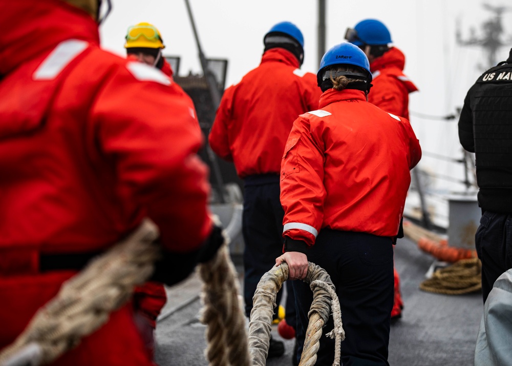 USS Porter Arrives in Tallinn, Estonia