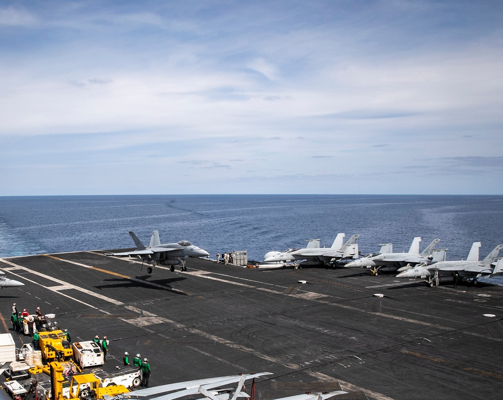 Daily Operations Aboard USS George H.W. Bush (CVN 77)