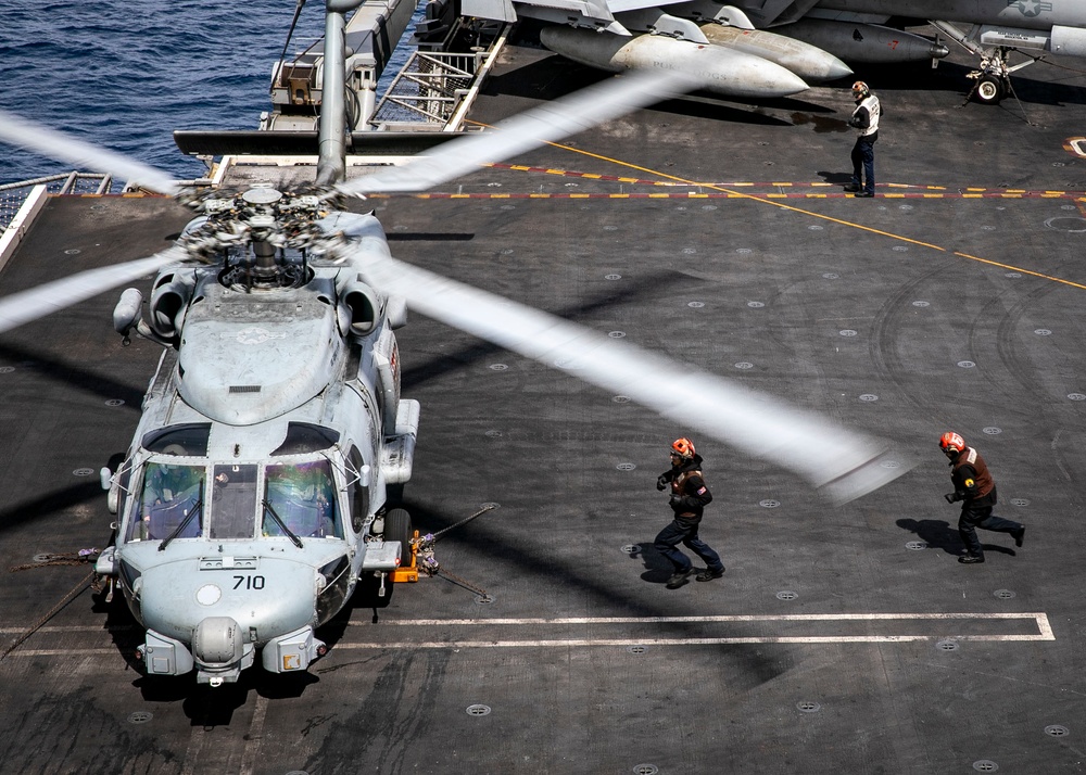 Daily Operations Aboard USS George H.W. Bush (CVN 77)