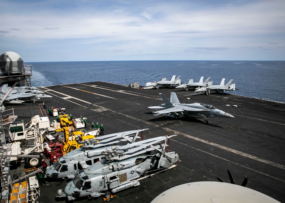 Daily Operations Aboard USS George H.W. Bush (CVN 77)