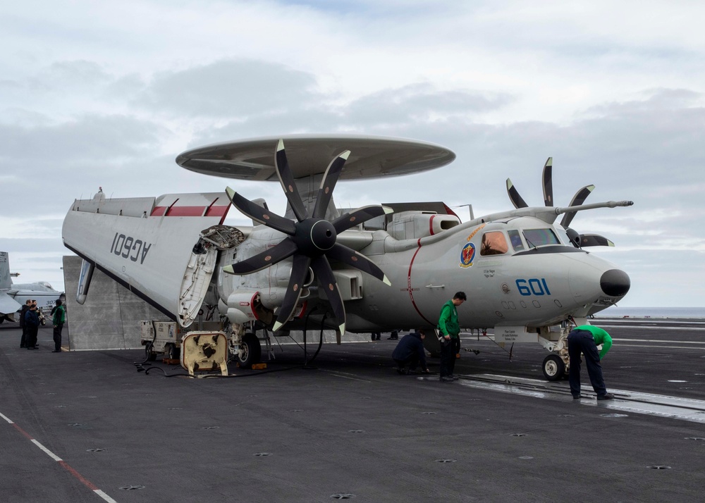 Daily Operations Aboard USS George H.W. Bush (CVN 77)