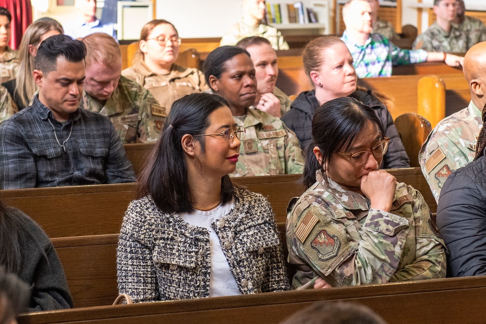 31FW holds memorial for fallen Airman