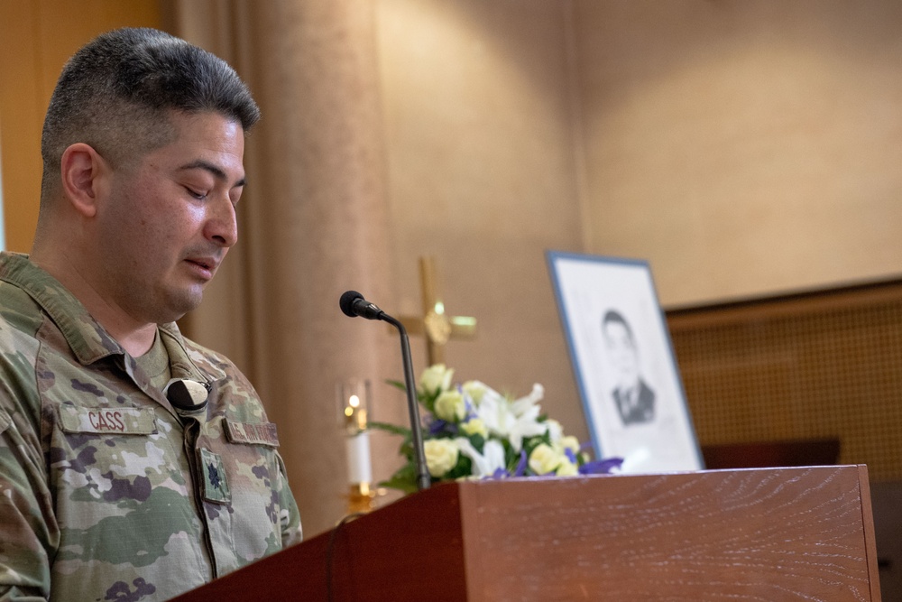 31FW holds memorial for fallen Airman