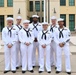 TOC Sigonella Sailors Have Dress White inspection