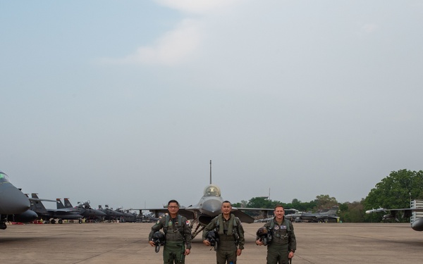 U.S., Singapore, and Thailand air forces participate in Cope Tiger 2023 at Korat Royal Thai Air Base, Kingdom of Thailand