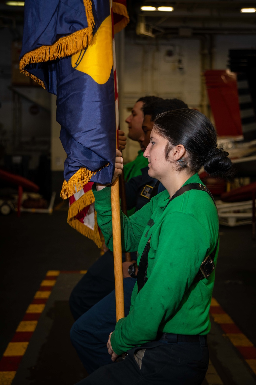 Drill Practice Aboard Nimitz