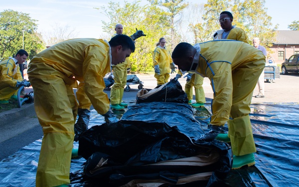 JB Charleston Med Group participates in DECON exercise