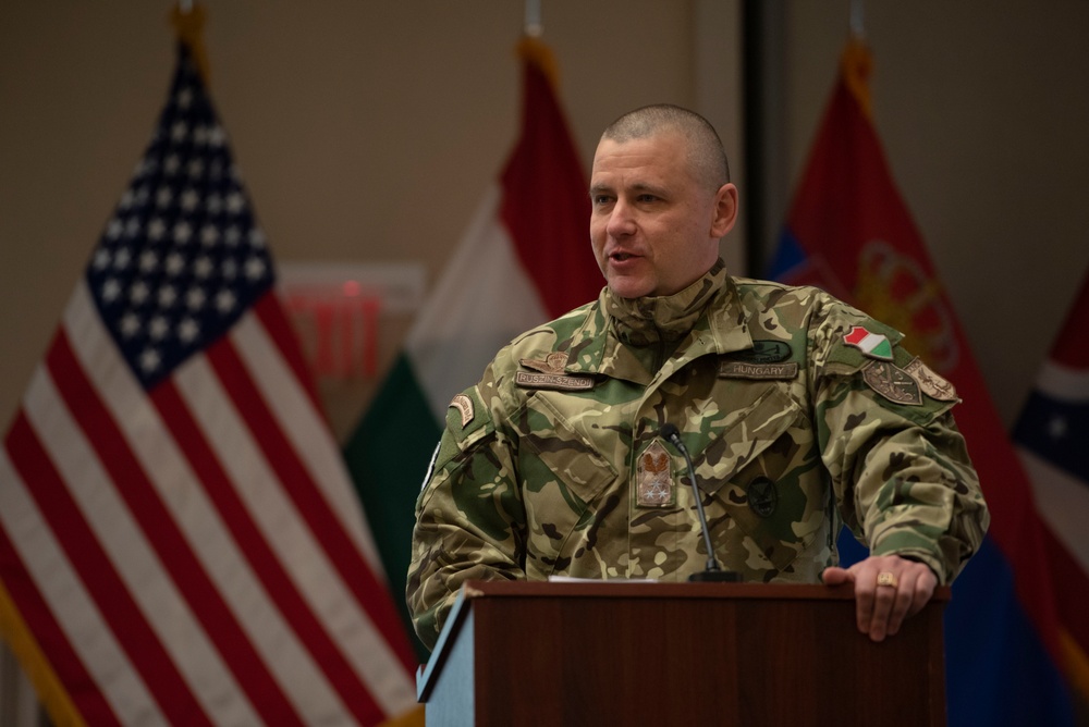 Hungarian, Serbian defense chiefs visit Ohio, attend 2023 Joint Senior Leader Conference