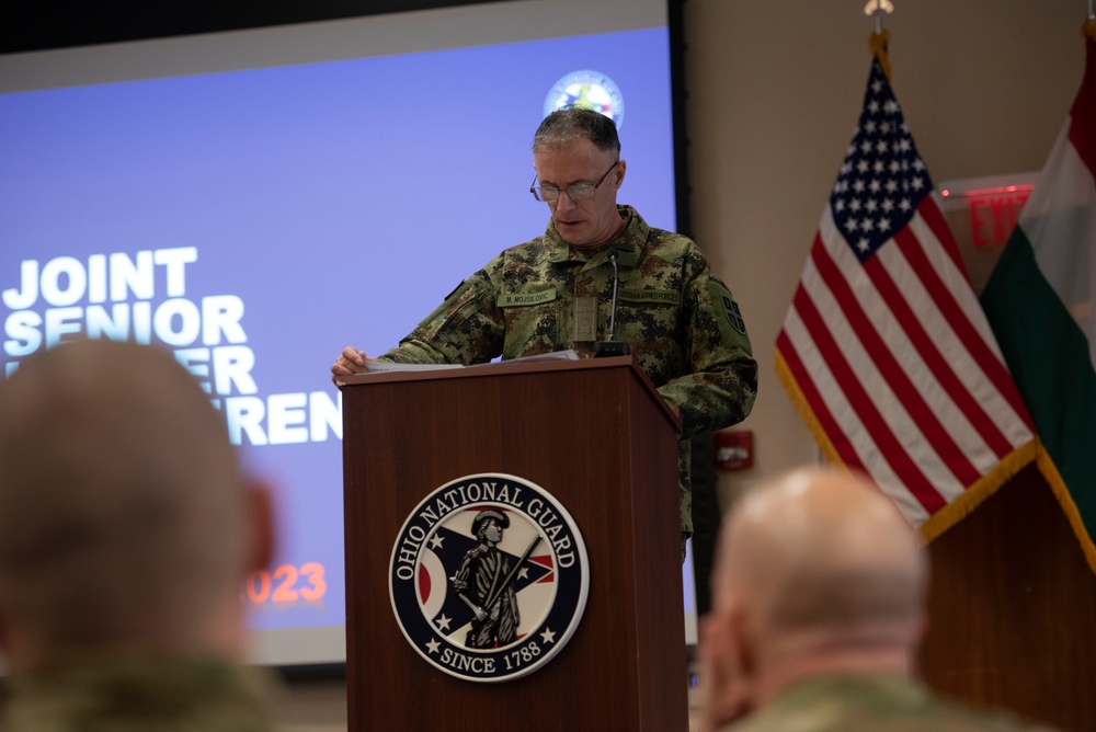 Hungarian, Serbian defense chiefs visit Ohio, attend 2023 Joint Senior Leader Conference