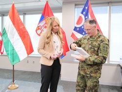 Hungarian, Serbian defense chiefs visit Ohio, attend 2023 Joint Senior Leader Conference [Image 7 of 35]