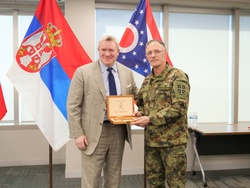 Hungarian, Serbian defense chiefs visit Ohio, attend 2023 Joint Senior Leader Conference [Image 10 of 35]