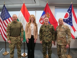 Hungarian, Serbian defense chiefs visit Ohio, attend 2023 Joint Senior Leader Conference [Image 12 of 35]